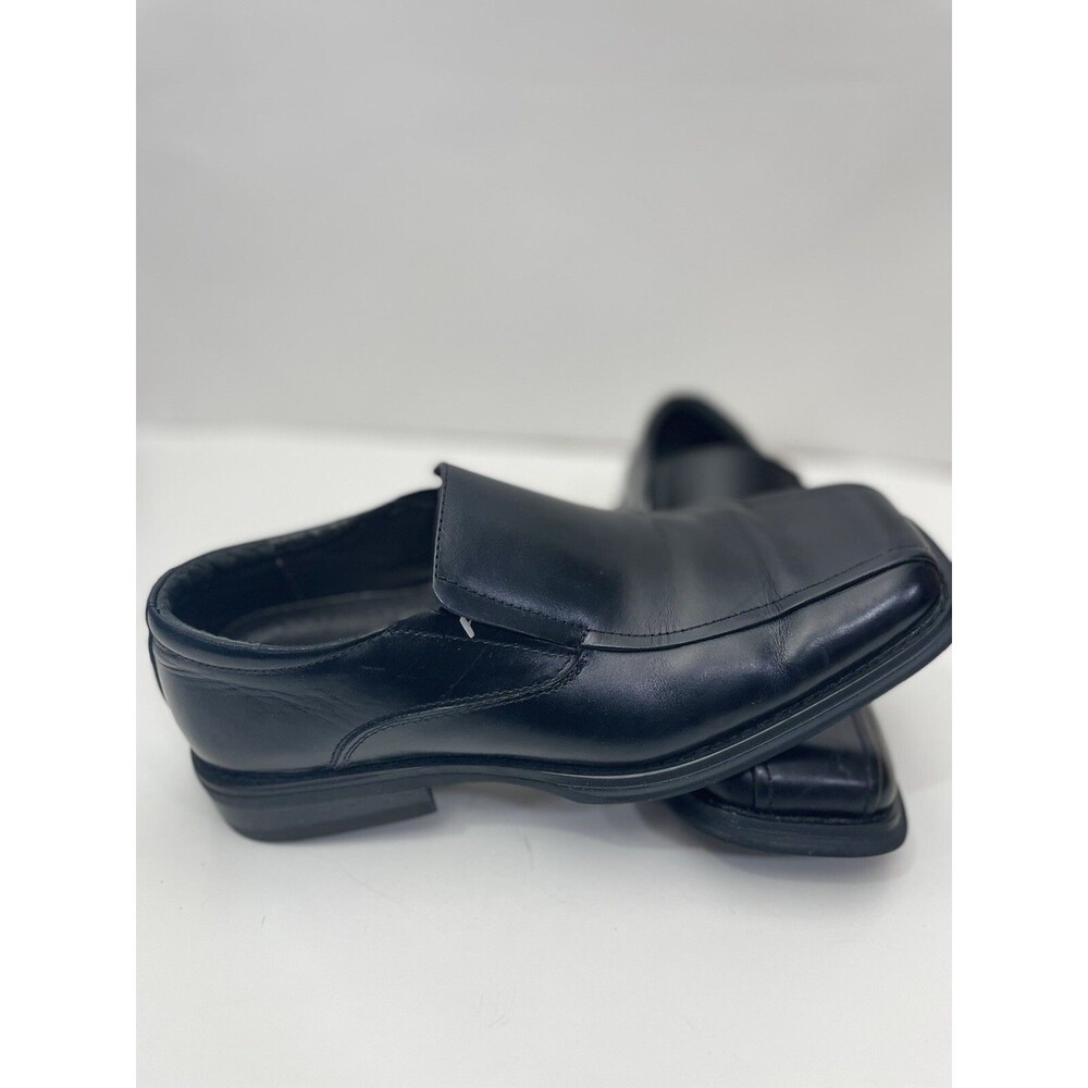 Claiborne Concepts Men’s Duke Classic Leather Dress Shoes Black Size 7M